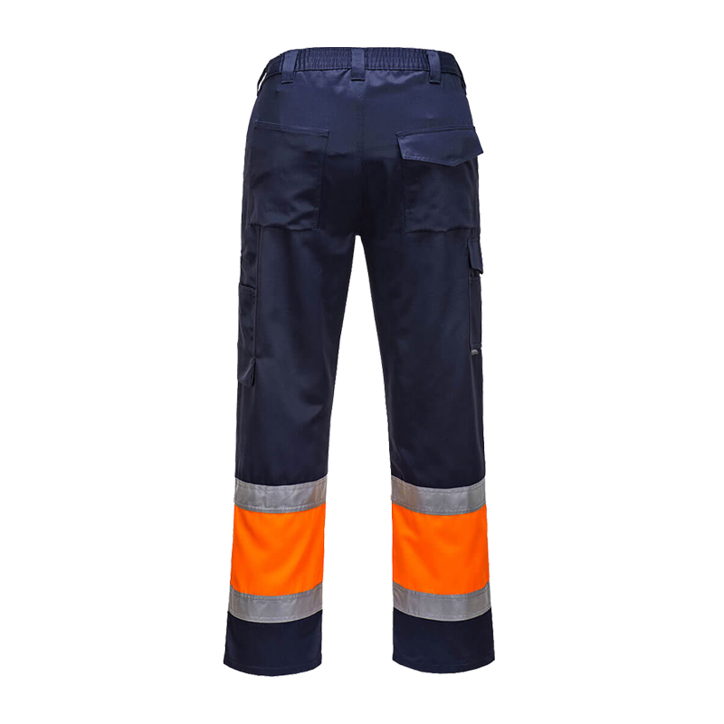 PortWest L049 Warnschutz Kontrast Hose extra leicht Klasse 1