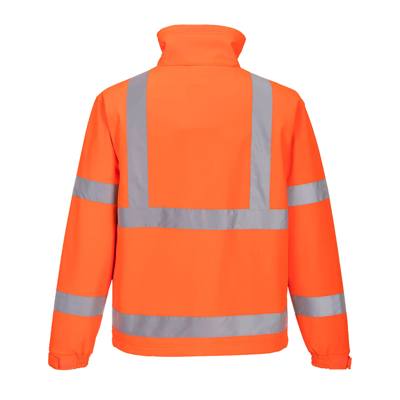 PortWest S424 Warnschutz SoftShell Jacke Klassik 3-lagig winddicht