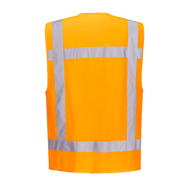 PortWest R476 Warnschutz Weste mit Taschen RWS Konform