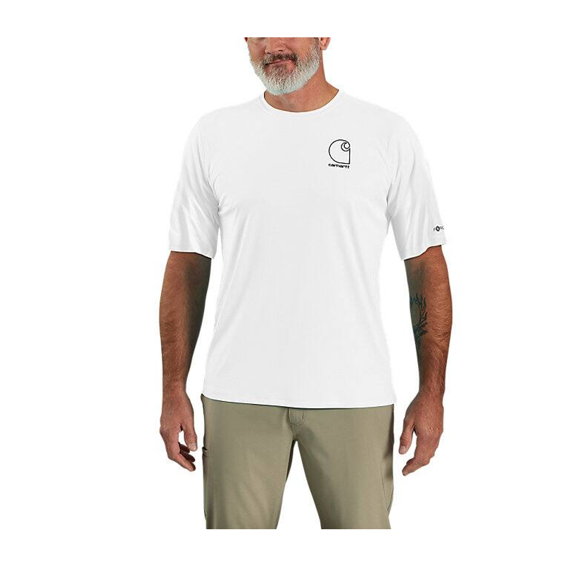 Carhartt 107182 Lightweight T-Shirt Logo Graphic | relaxed fit