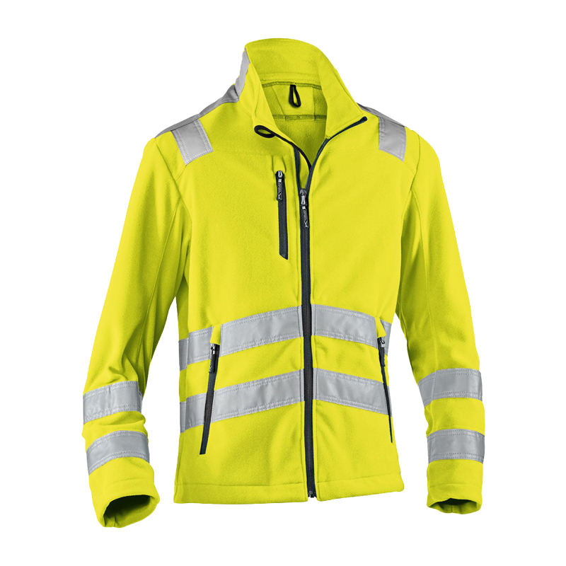 Kübler Reflectiq 1407 Warnschutz Fleece Jacke PSA 2 nach EN 14058