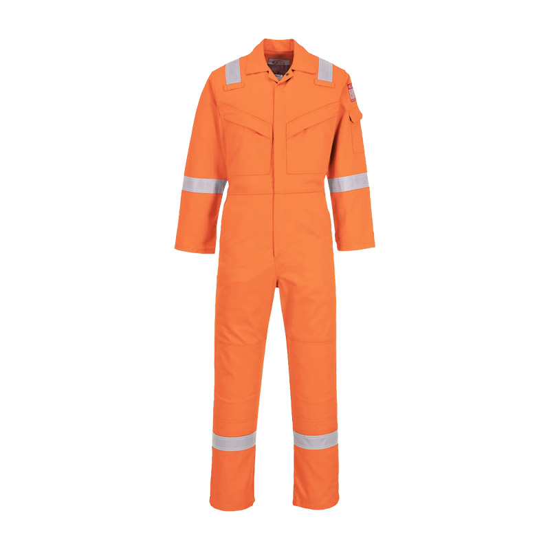 PortWest FR21 leichter MultiNorm Overall Flammschutz mit leichtem Gewicht