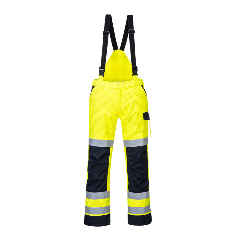 PortWest MV71 MultiNorm Warn Wetterschutz Hose Klasse 2
