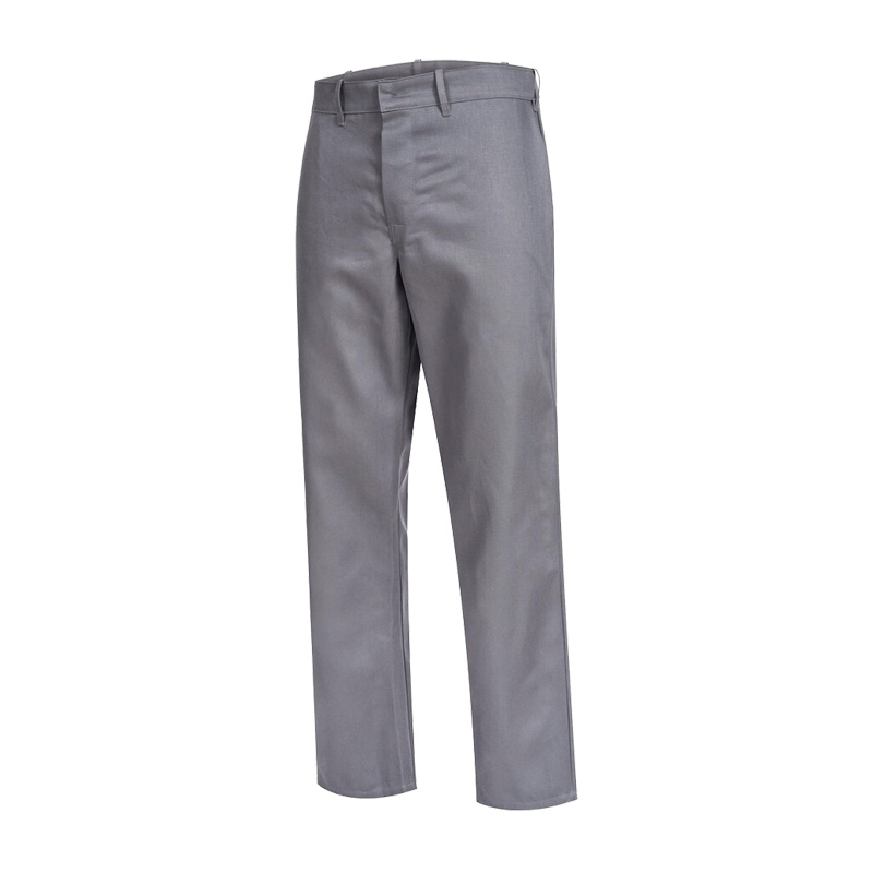 Graue HB Proban 470 Schweißerhose Klasse 2 von HB Protective Wear für klassische Schweißarbeiten mit PROBAN-Schutz
