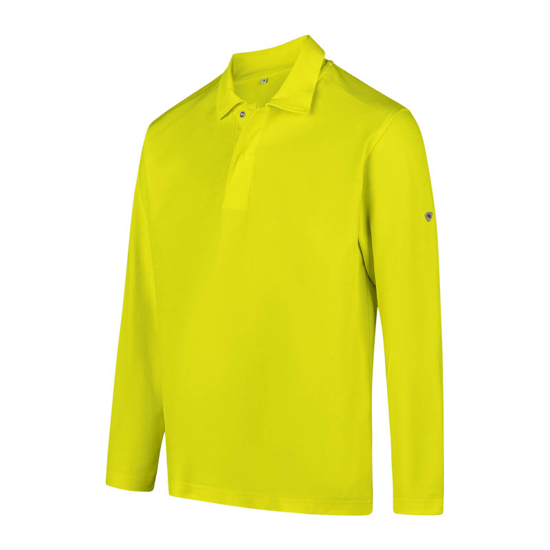 BP 2103 Polo Shirt langarm zur erhöhten Sichtbarkeit