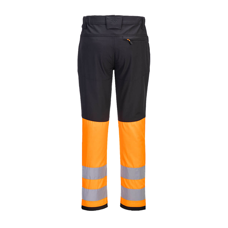 PortWest CD888 ECO Stretch Warnschutz Hose aus recyceltem PES