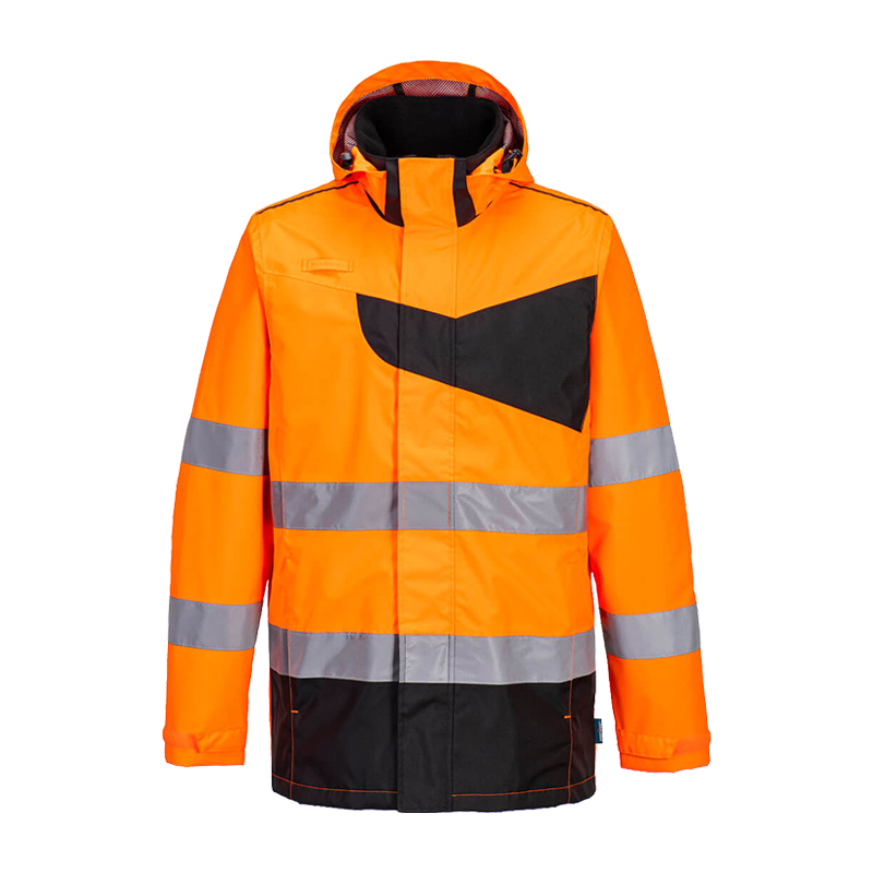 PortWest PW265 Warnschutz Regenjacke EN 20471 Klasse 3