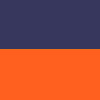 warnorange | dunkelblau