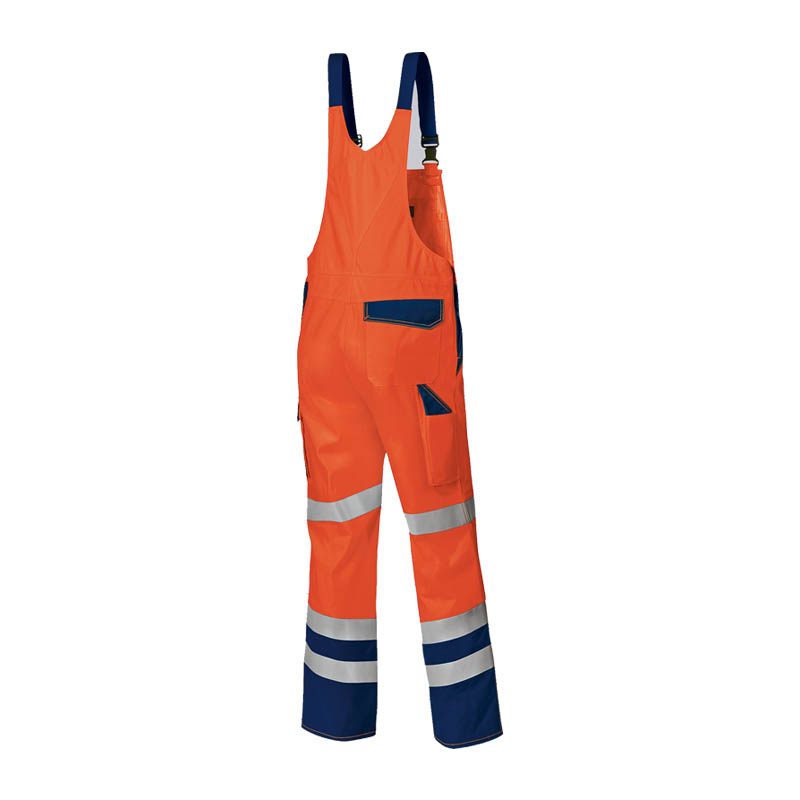 BP 2011 Warnschutz Comfort Latzhose mit Knietaschen