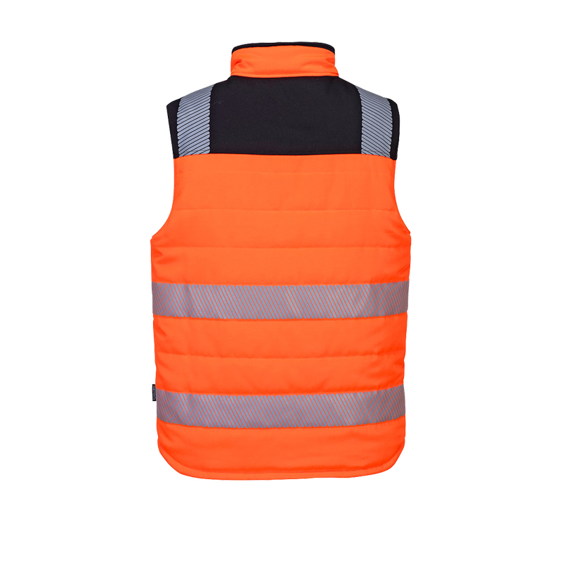 PortWest PW374 Warnschutz Wendeweste mit Insulatex Futter