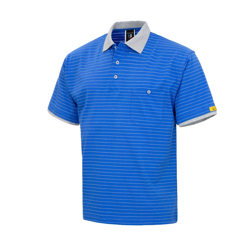 HB CONDUCTEX Cotton Knit ESD Polo Shirt kontrast