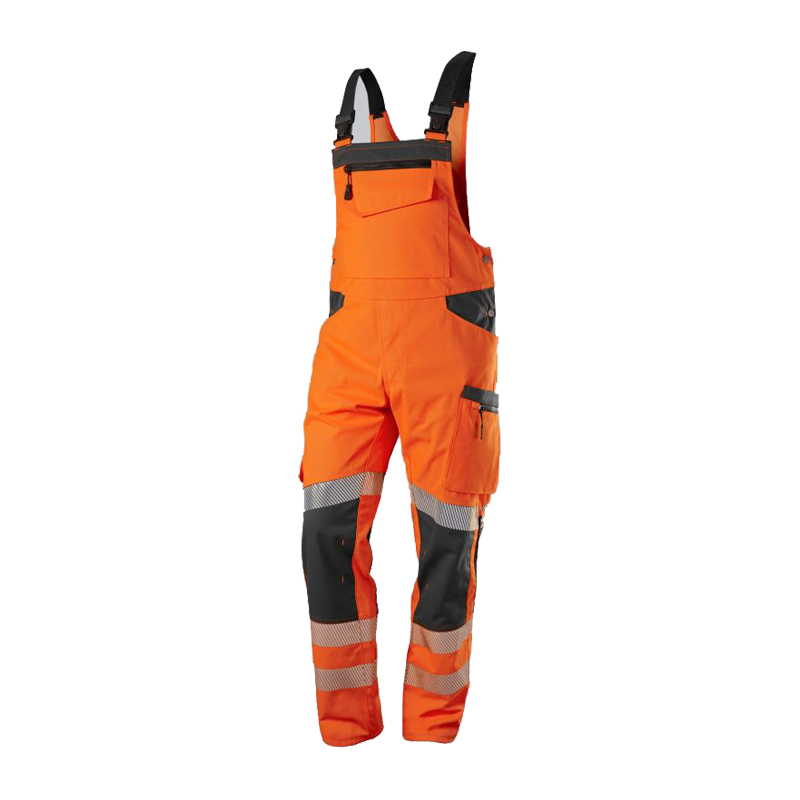 BP 2041 Warnschutz Stretch Latzhose Klasse 2