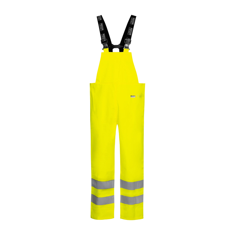 Lyngsøe FR-LR59 flammhemmende Hi Vis Warnschutz Regen Latzhose