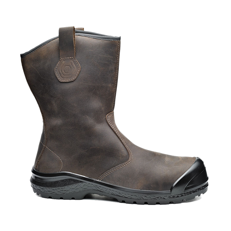 BASE Be-Extreme S3S Sicherheitsstiefel Boots B0870 metallfrei in Braun, hoher Arbeitsstiefel mit Schutzkappe und robuster Sohle