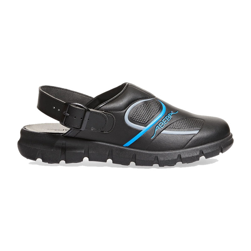 Abeba 7331 Dynamic OB Clog mit Fersenriemen | Microfaser