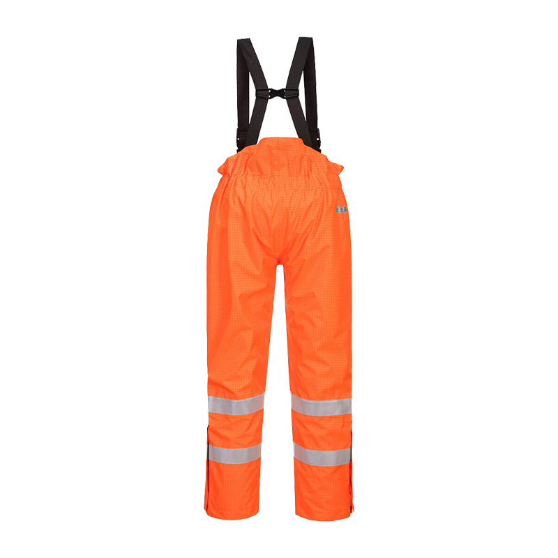 PortWest S781 MultiNorm Warnschutz Regen Hose gefüttert
