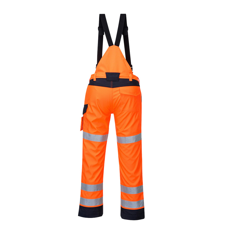 PortWest MV71 MultiNorm Warn Wetterschutz Hose Klasse 2