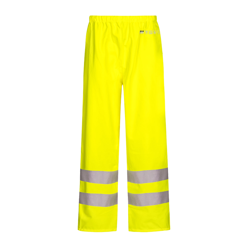 Lyngsøe FR-LR52 flammhemmende Hi Vis Warnschutz Regenhose