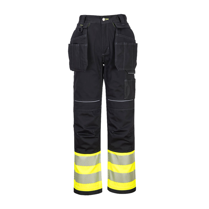 PortWest PW307 Warnschutz Hose mit Holstertaschen abnehmbar