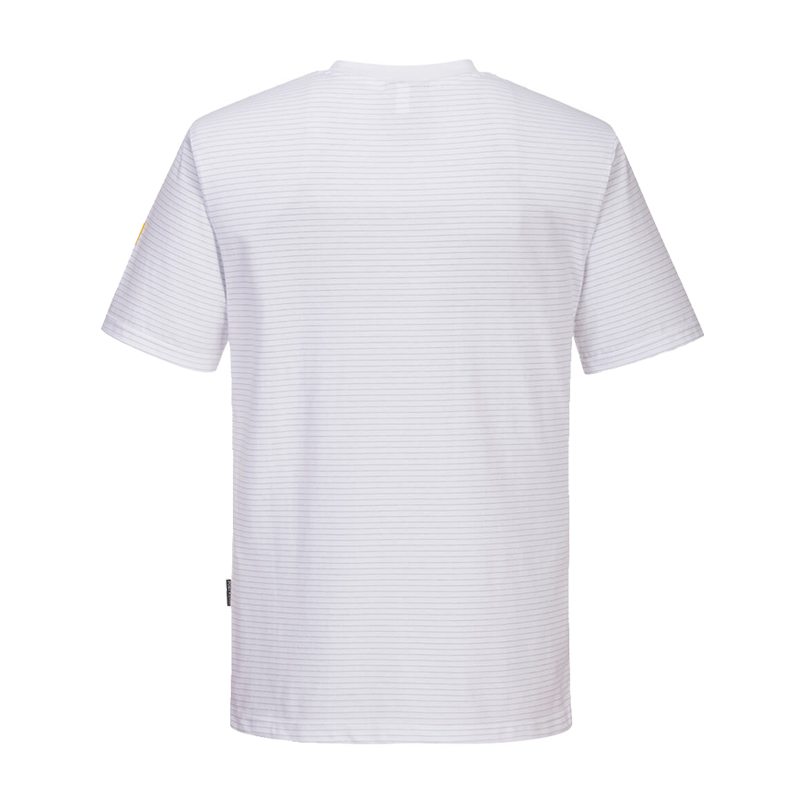PortWest AS20 Antistatik ESD T-Shirt kurzarm für EPA Bereiche