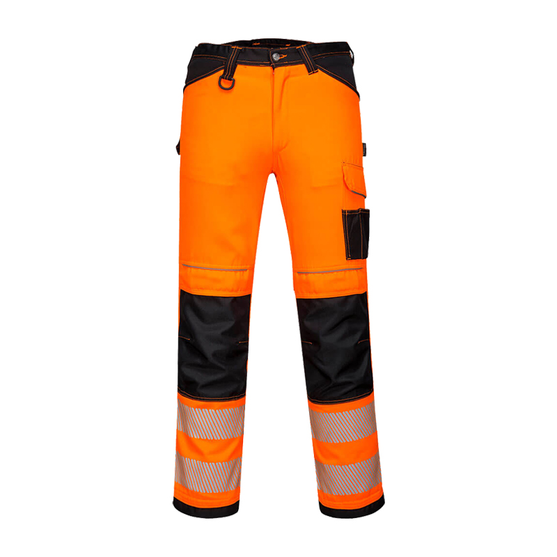 PortWest PW385 Stretch Damen Warnschutz Hose feminin geschnitten