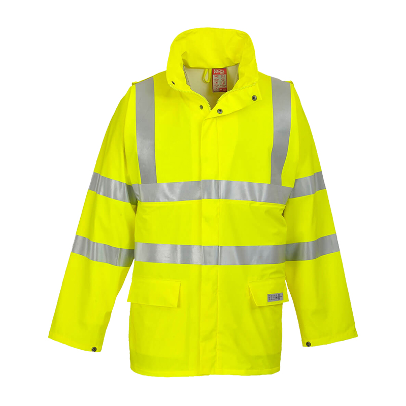 PortWest FR41 MultiNorm Warnschutz Regenjacke Cat III