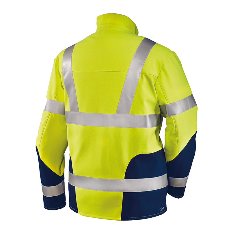 HB Hi Vision Warnschutz Softshell Jacke