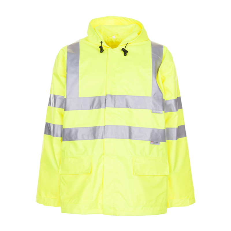 Planam Warnwetterschutz Regenjacke uni Klasse 3
