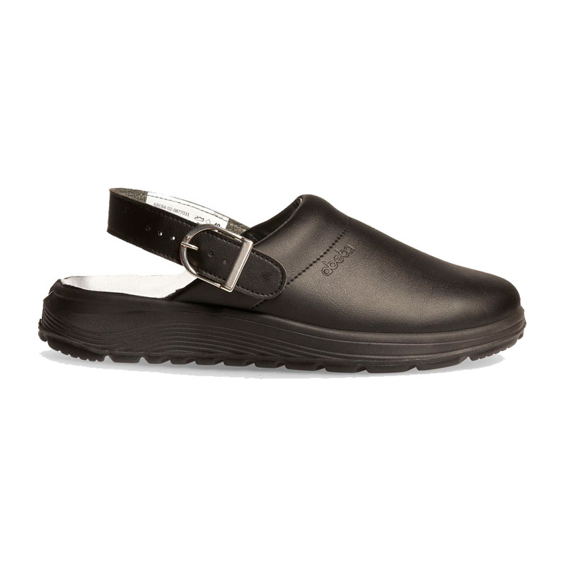 Abeba 877031 Active OB Clog mit Fersenriemen | Microfaser
