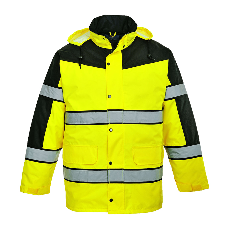 PortWest S462 Warnschutz Winter Jacke nach EN 342 bis -40°C