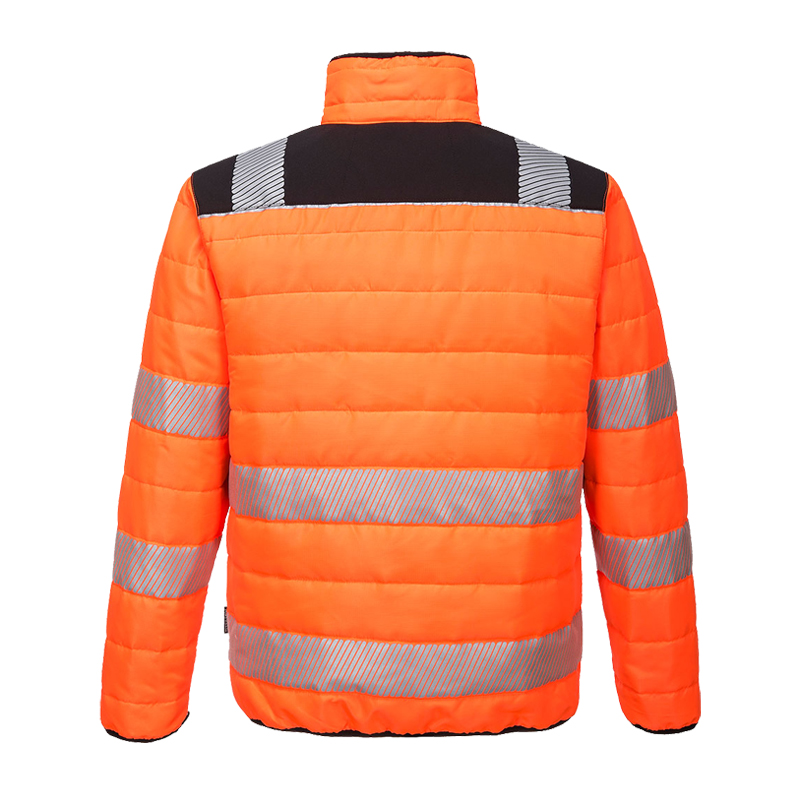 PortWest PW371 Warnschutz Steppjacke mit Insulatex Futter