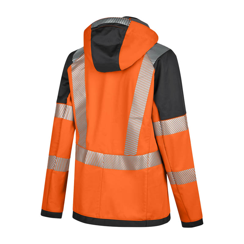 BP 2035 Damen Warnschutz Stretch Softshell Jacke