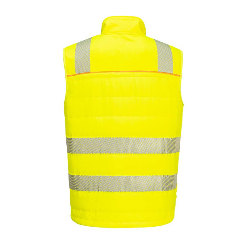 PortWest DX479 Warnschutz Softshell Winter Weste Klasse 2