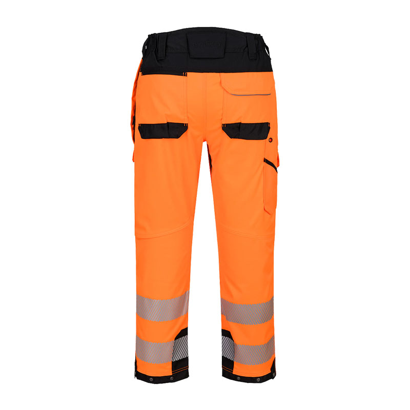 PortWest T142 Hi-Vis Warnschutzhose für Tragegurte
