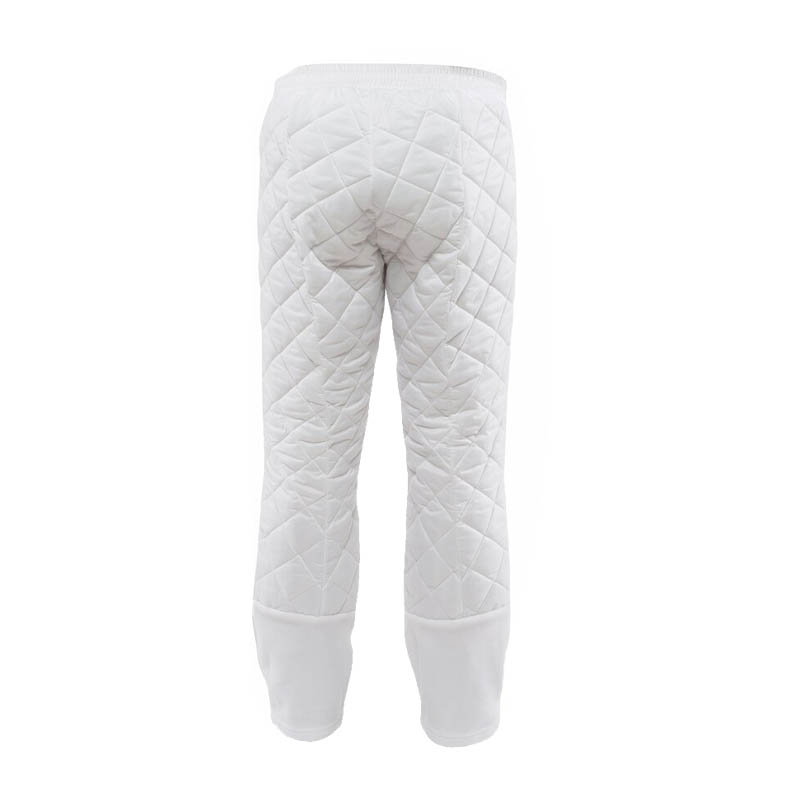 TEMPEX THERMO HYGIENE ErgoPlus Hose von HB Protective Wear, weiße gesteppte Thermo-Hygienehose für Lebensmittel-, Pharmaindustrie und kühle Arbeitsumgebungen