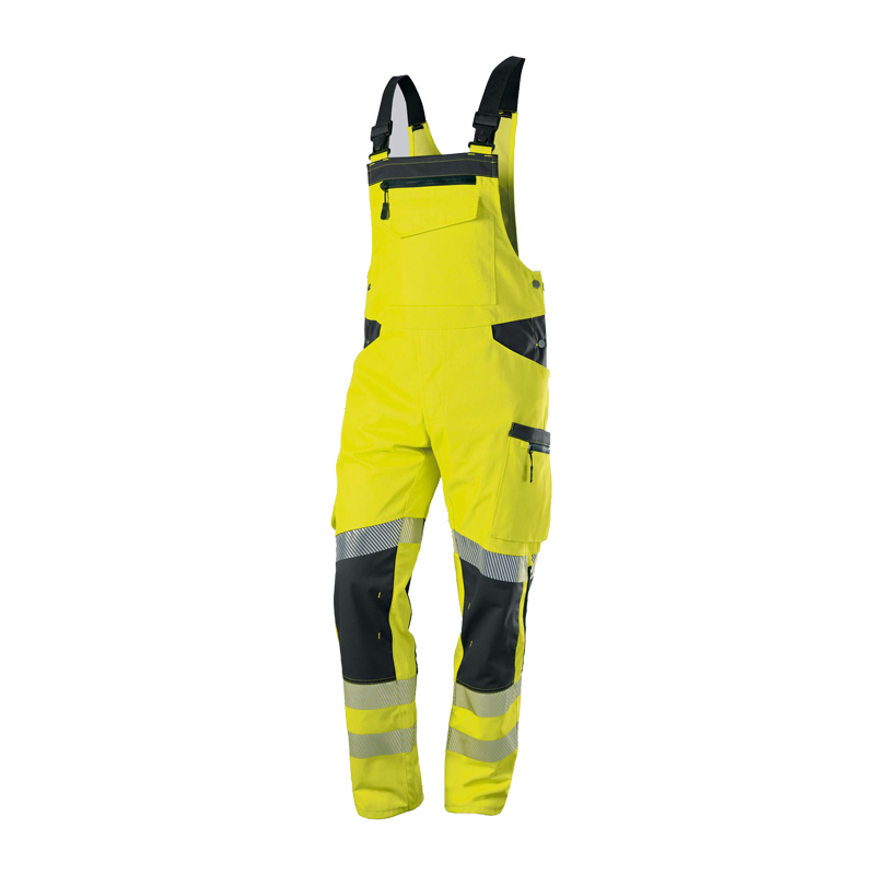 BP 2041 Warnschutz Stretch Latzhose Klasse 2