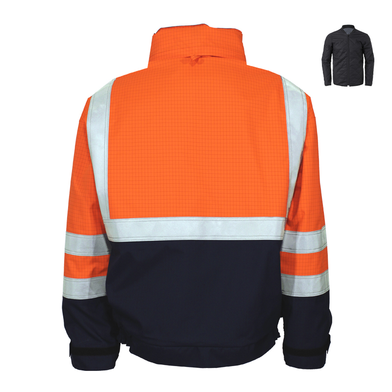 Kind 82445 FR Hi-Vis Wetterschutz Jacke StarLine FA 3000 + Wärmefutter