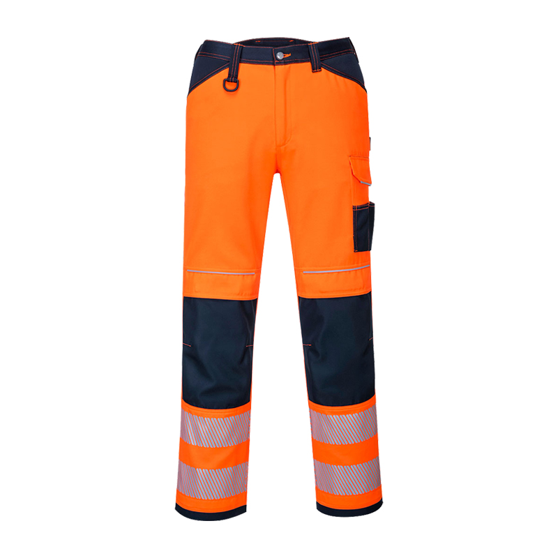 PortWest PW340 Warnschutz Hose aus robustem Gewebe