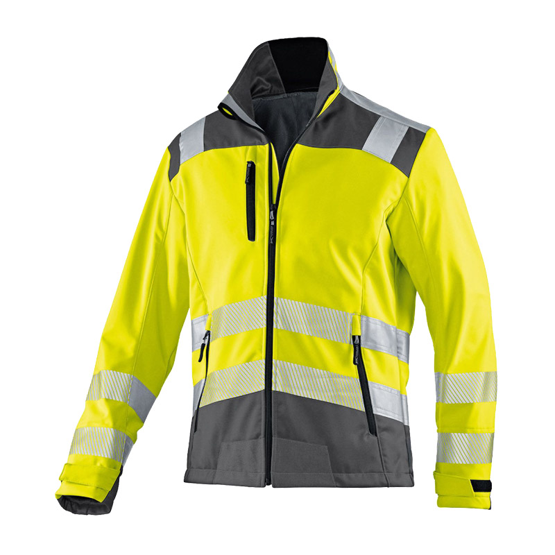 Kübler Reflectiq 1507 Warnschutz Stretch Softshell Jacke PSA 2
