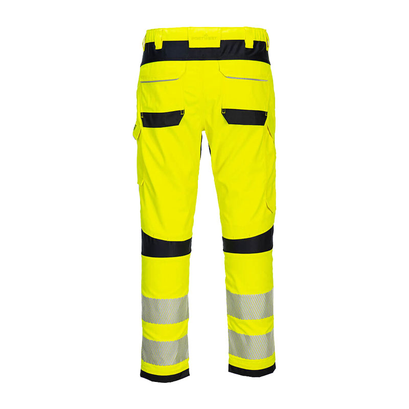 PortWest FR406 MultiNorm FR Warnschutz Hose mit Stretch