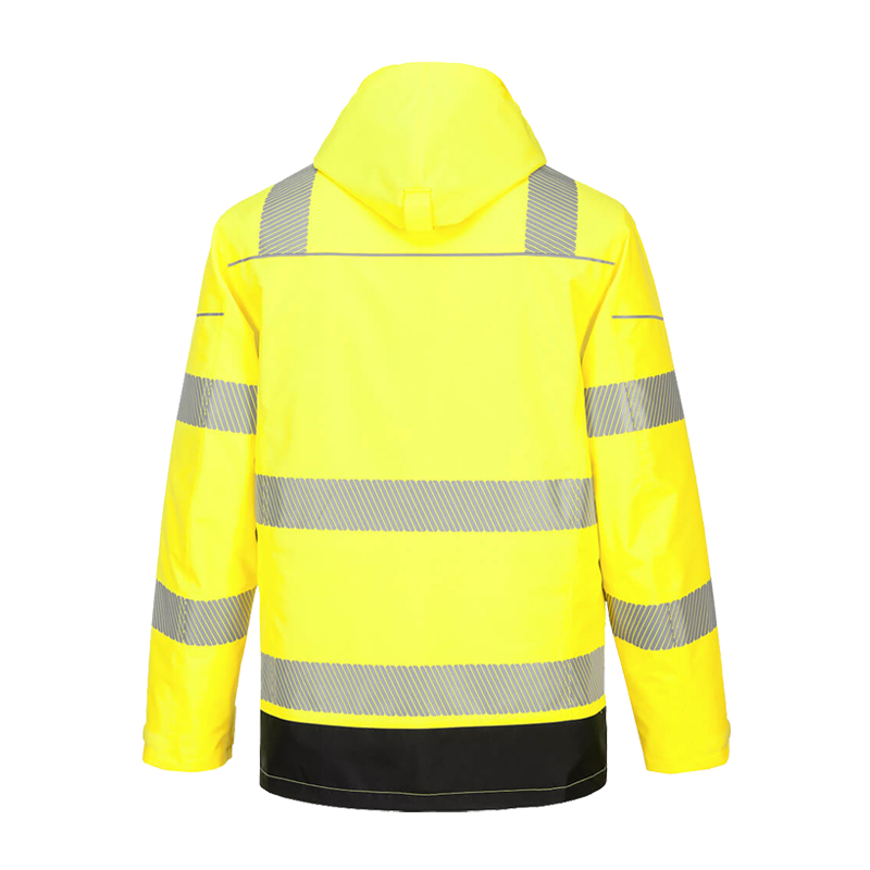 PortWest PW367 Warnschutz 5 in 1 Wetterschutz Jacke multifunktional