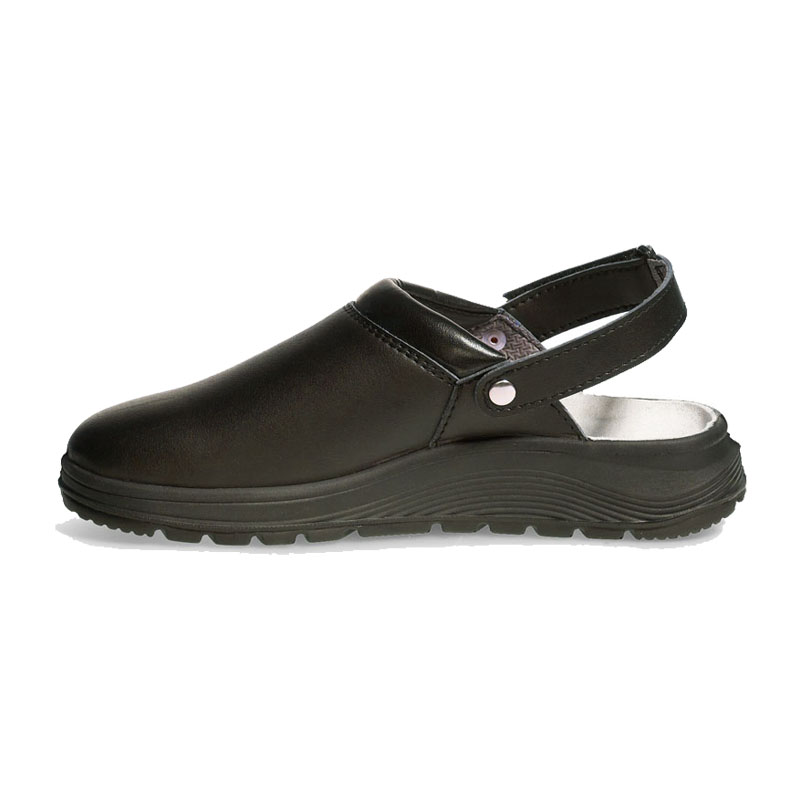 Abeba 810019 Active OB Clog perforiert mit Fersenriemen | Microfaser