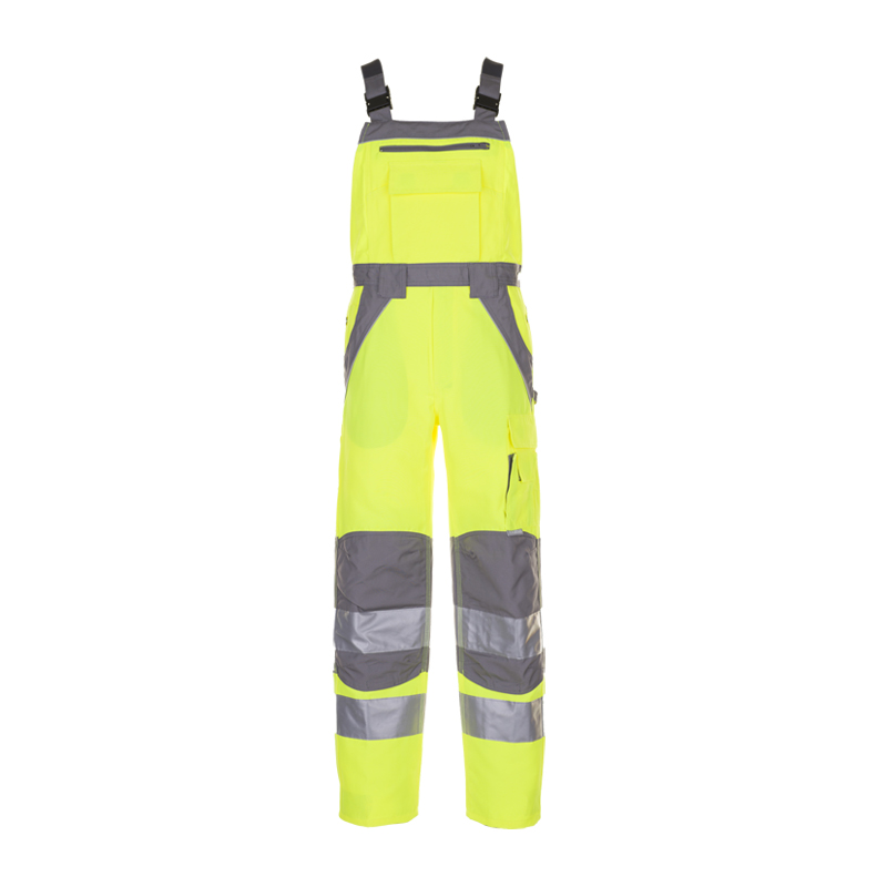 Planam Plaline Warnschutz Latzhose Klasse 2