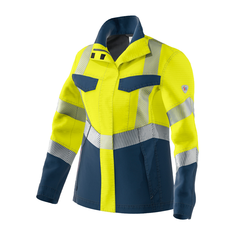 BP 2248 Hi-Vis MultiNorm Damen Jacke 4 kA + 7 kA | APC2