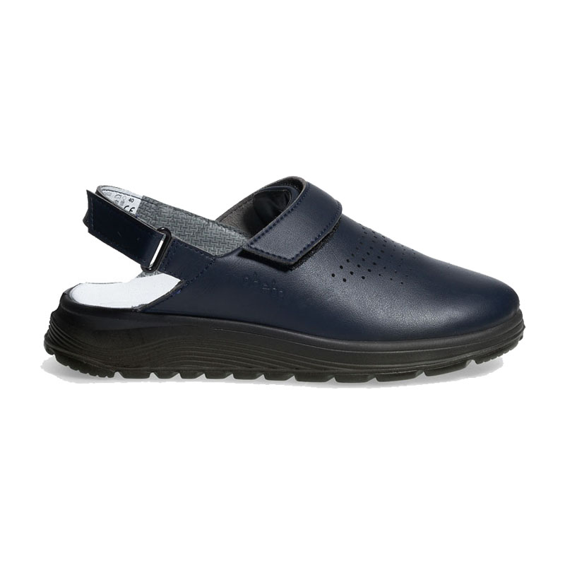 Abeba 845020 Active OB Clog perforiert mit Fersenriemen | Microfaser