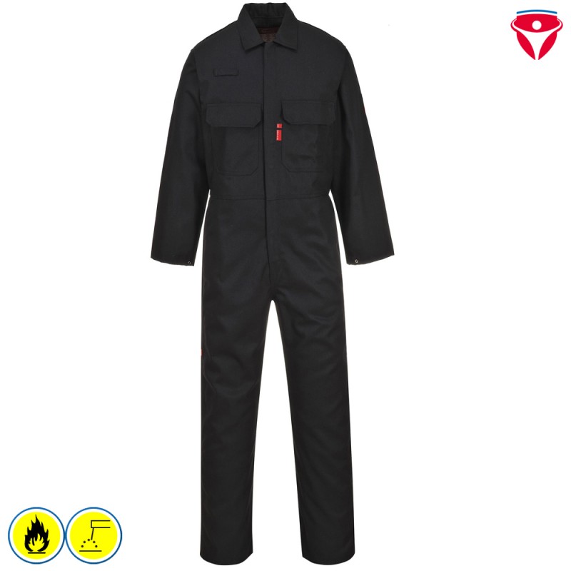 PortWest BIZ1 flammhemmender Schweisser Overall BizWeld