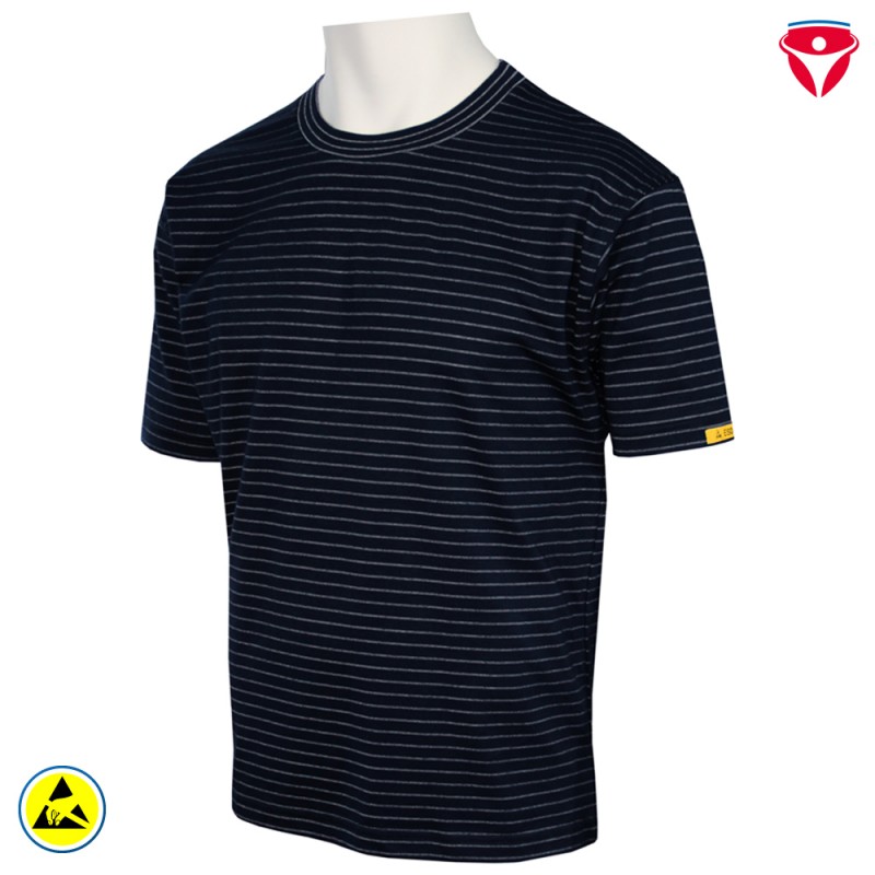 HB ConducTex ESD Herren T-Shirt kurzarm schwarz