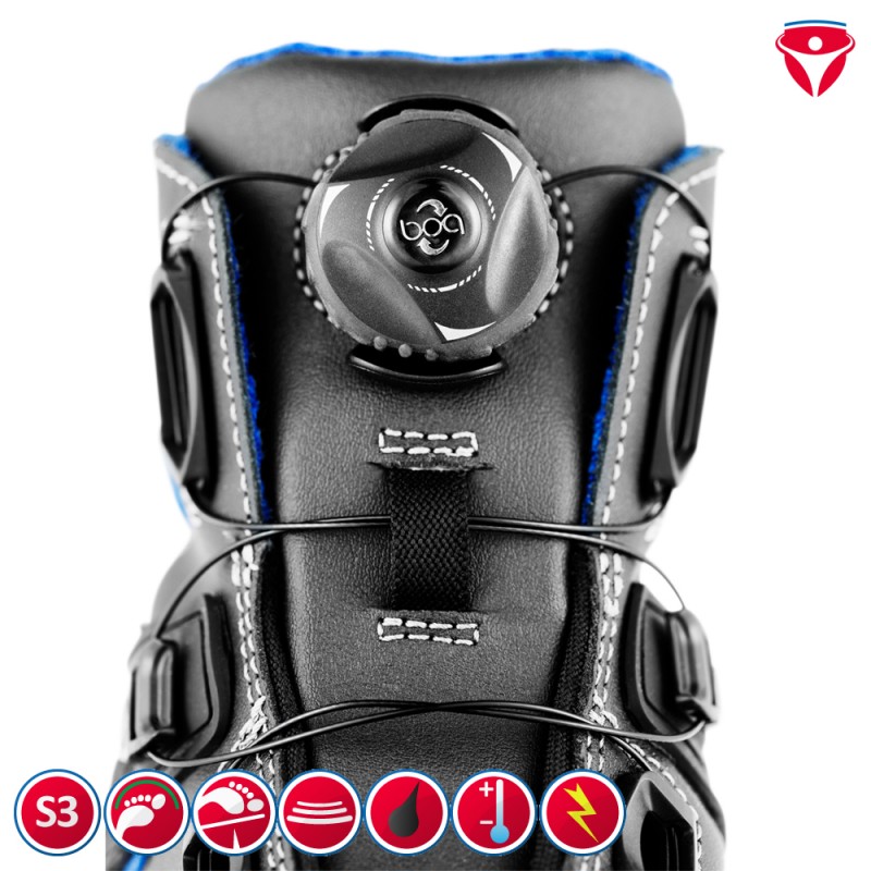 Jalas 1278 Heavy Duty S3 Sicherheitsstiefel mit BOA Verschluss