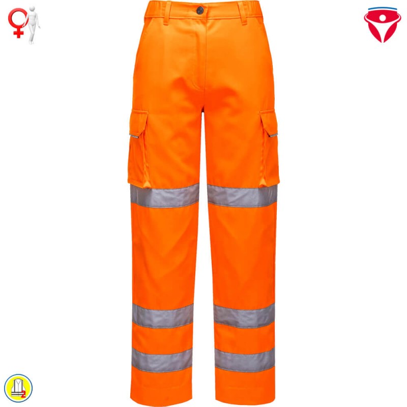 Damen Warnschutz Hose weibliche Passform LW71