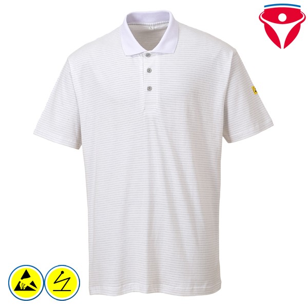 PortWest AS21 günstiges ESD Polo Shirt